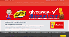 Desktop Screenshot of giveaway-discount.com